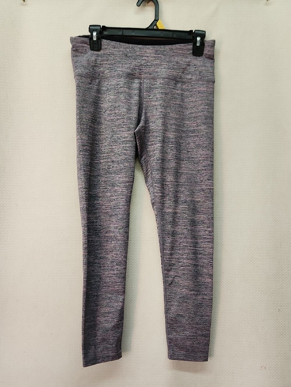 Tuff Athletics Heathered Purple Kids Leggings